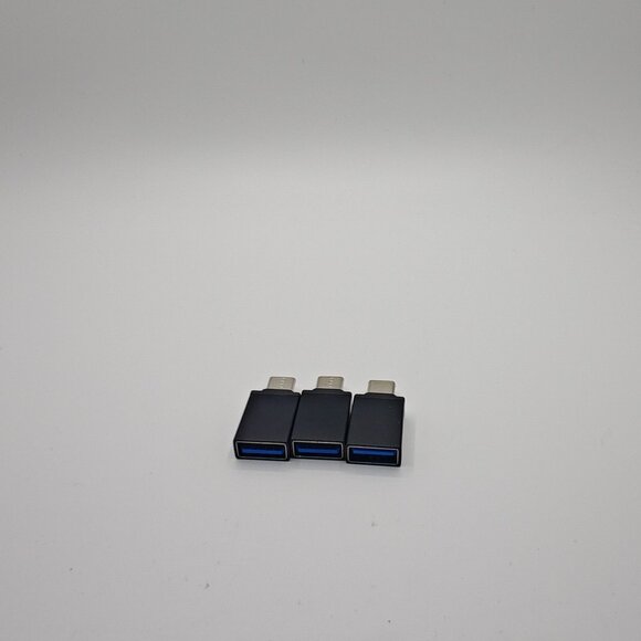 3-Pack USB-C 3.1 Male to USB A Female Adapter Converter OTG Type C Android Phone - Picture 2 of 9